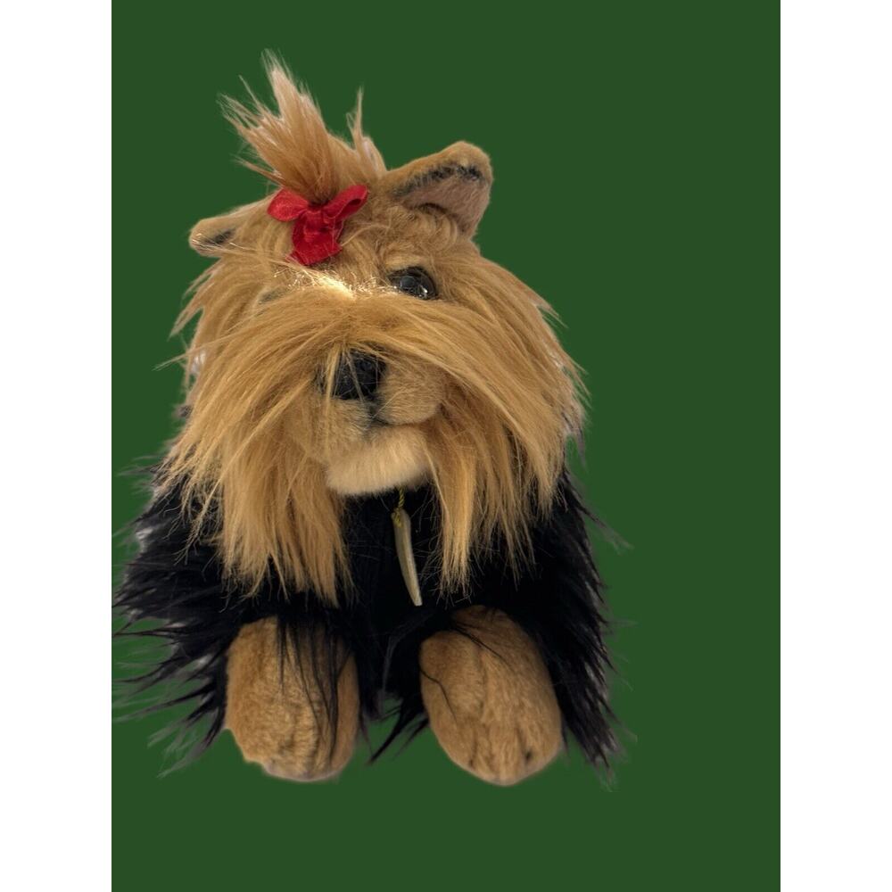Miyoni By Aurora Yorkshire Terrier Yorkie Stuffed Animal Stuffed Plush Dog w Tag